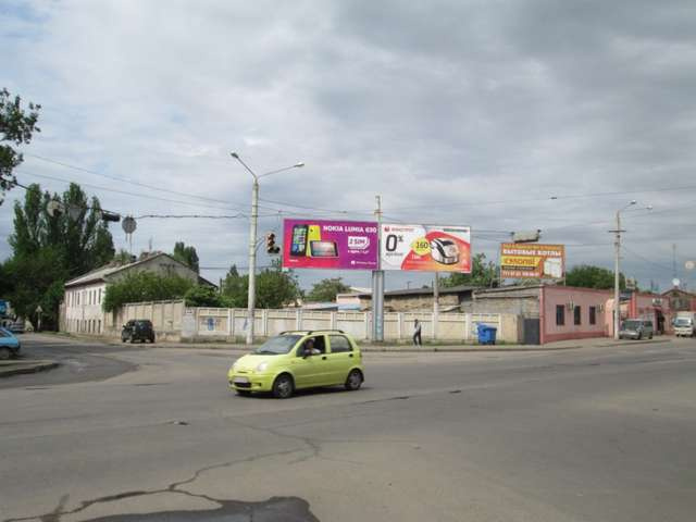 Щит 6x3,  Николаевская дорога, 183 / ул. 7-мая Пересыпская (левый)