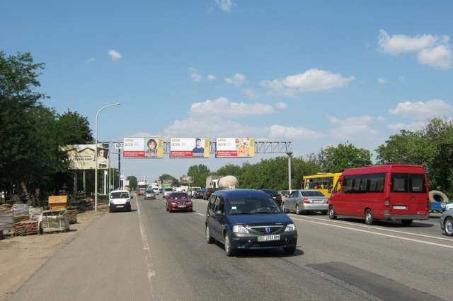 Мост 6x3,  М-05-01 Обход г. Одесса, км. 23+800, в пределах пгт. Авангард (ліва від ринку 7-й км)